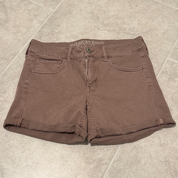 American Eagle Outfitters Pants - American Eagle Outfitters Women's Tan Jean Shorts